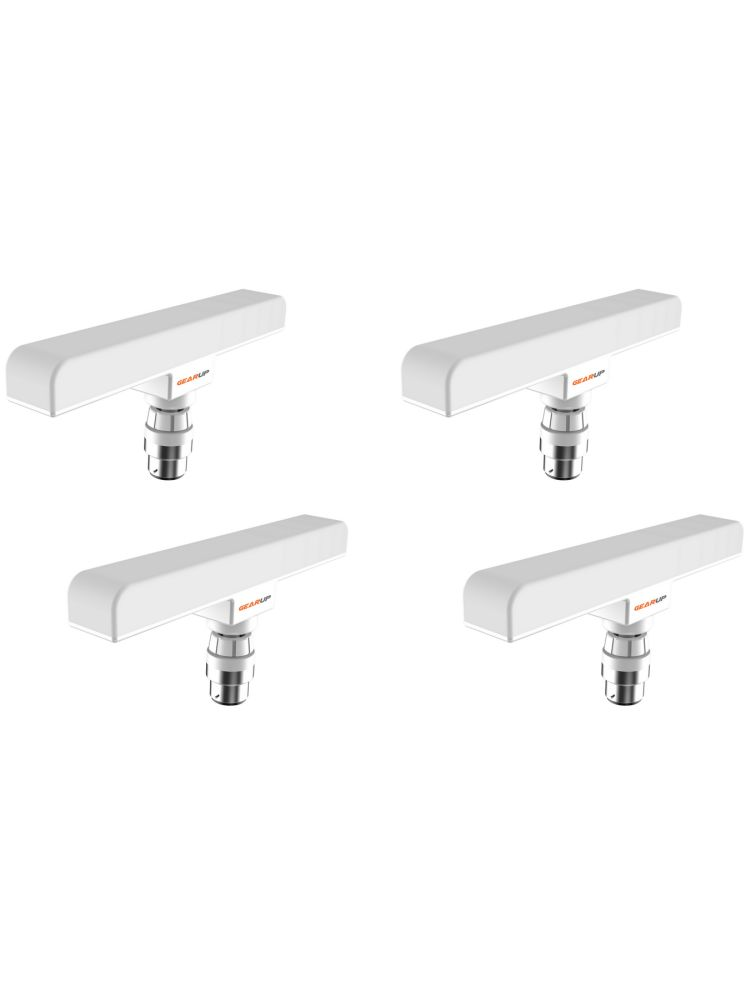     			Gearup 10W Cool Day Light T-Bulb ( Pack of 4 )