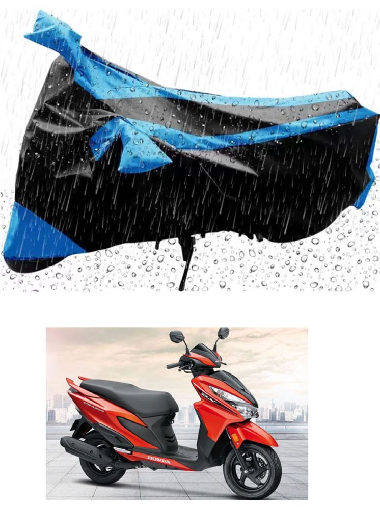     			JVG Bike Body Cover for Honda Grazia ( Pack of 1 ) , Blue