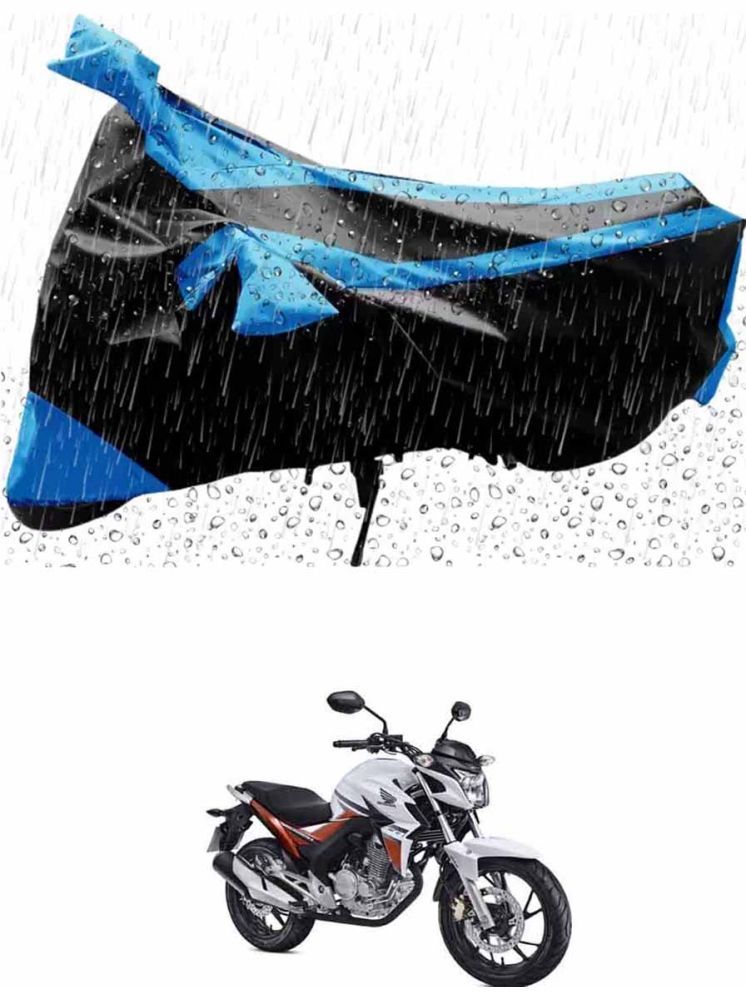     			JVG Bike Body Cover for Honda CB Twister ( Pack of 1 ) , Blue