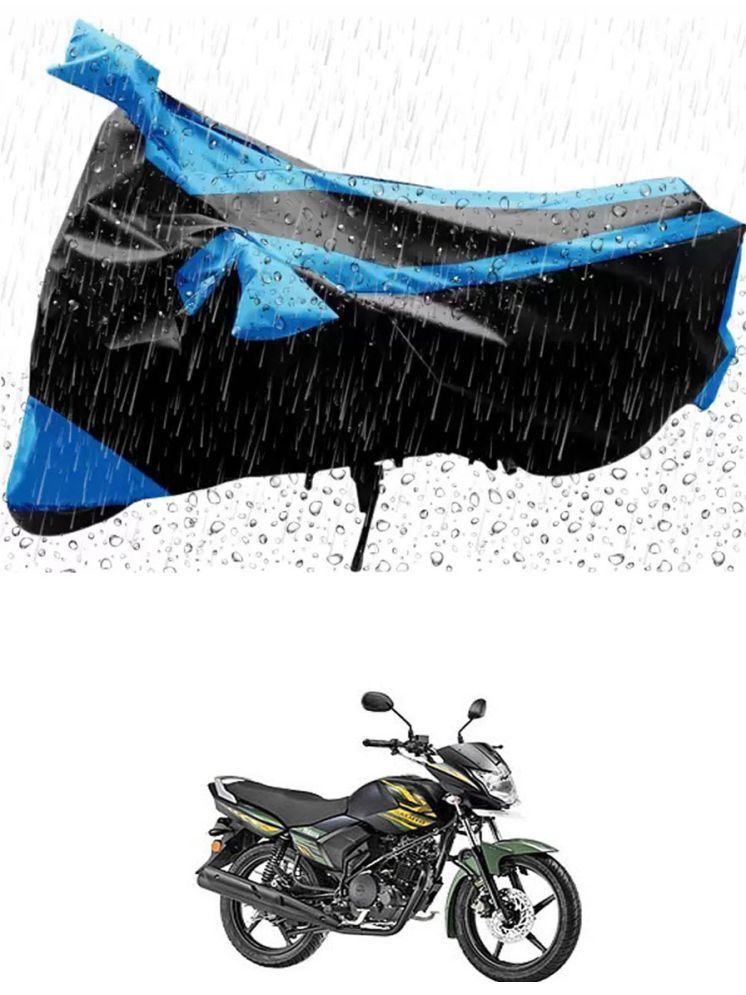     			JVG Bike Body Cover for Yamaha Saluto ( Pack of 1 ) , Blue