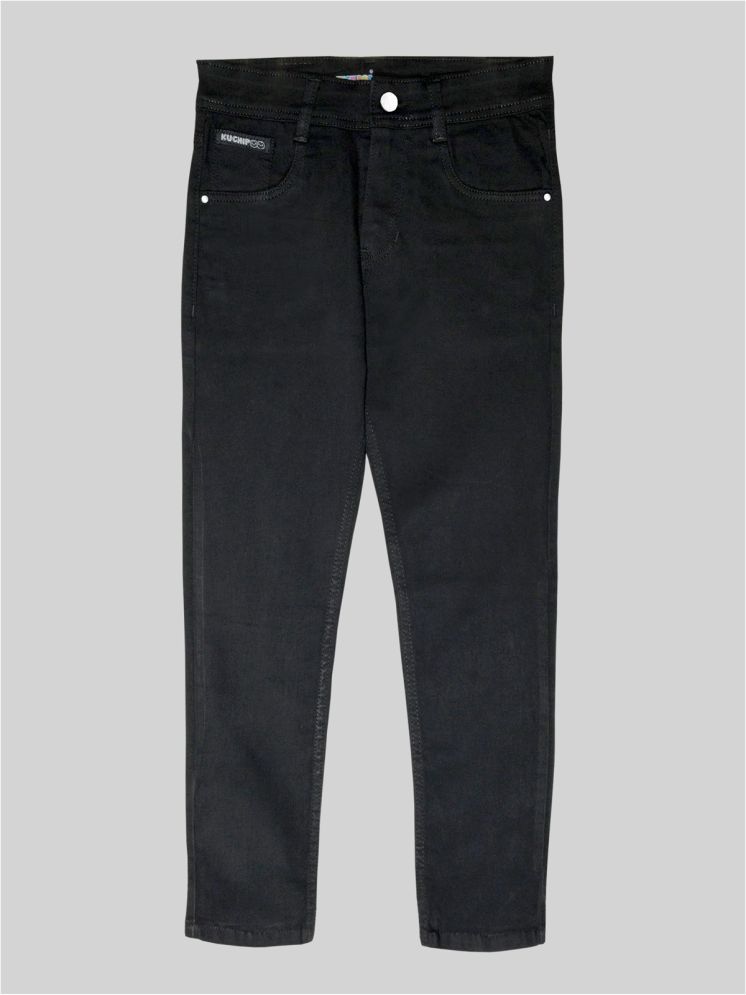     			Kuchipoo Cotton Blend Jeans ( Black )