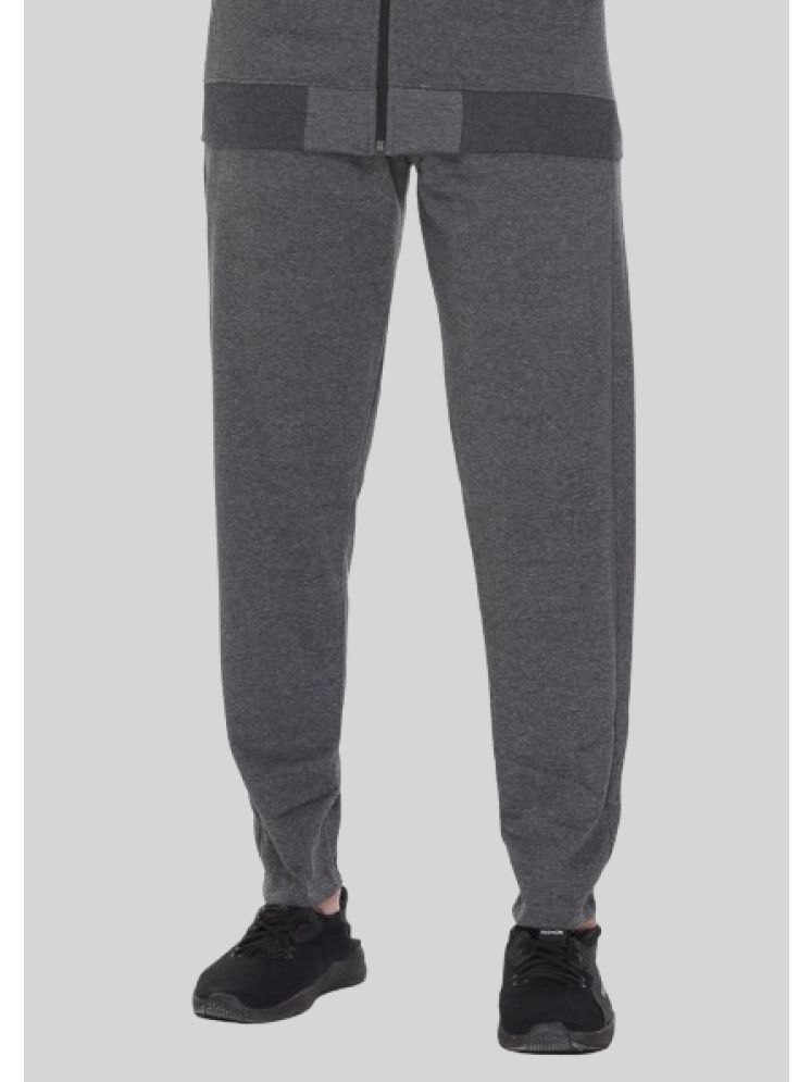     			LEEBONEE Charcoal Fleece Men's Trackpants ( Pack of 1 )