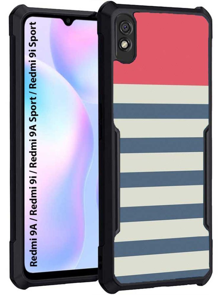     			COBERTA Multicolor Printed Back Cover Polycarbonate Compatible For Xiaomi Redmi 9A ( Pack of 1 )