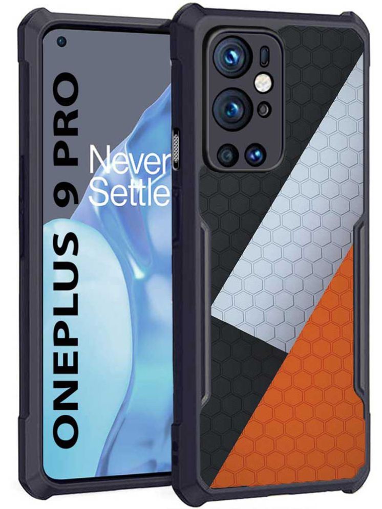     			COBERTA Multicolor Printed Back Cover Polycarbonate Compatible For Oneplus 9pro ( Pack of 1 )