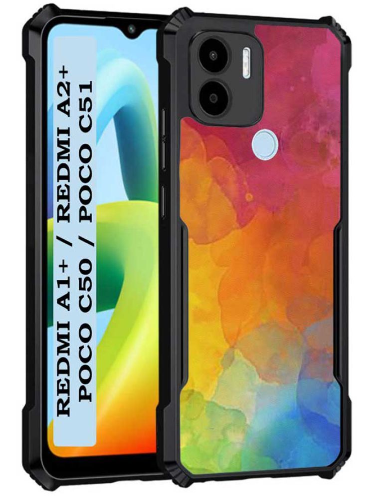     			COBERTA Multicolor Printed Back Cover Polycarbonate Compatible For Redmi A2+ ( Pack of 1 )