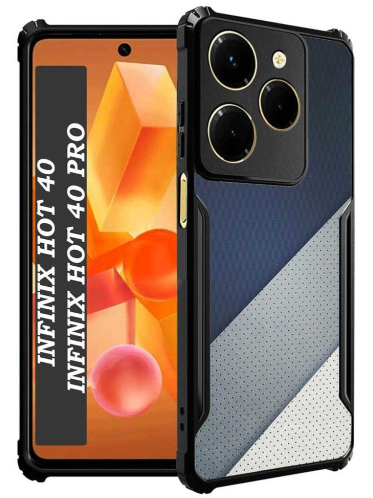     			COBERTA Multicolor Printed Back Cover Polycarbonate Compatible For Inifinix Hot 40 Pro ( Pack of 1 )