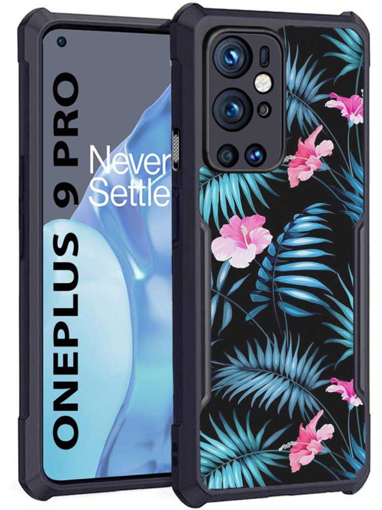     			COBERTA Multicolor Printed Back Cover Polycarbonate Compatible For Oneplus 9pro ( Pack of 1 )