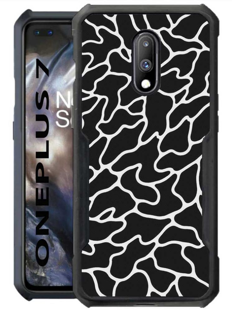     			COBERTA Multicolor Printed Back Cover Polycarbonate Compatible For OnePlus 7 ( Pack of 1 )