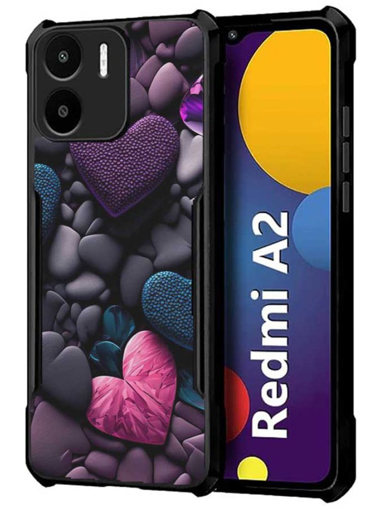     			COBERTA Multicolor Printed Back Cover Polycarbonate Compatible For Redmi A2 ( Pack of 1 )