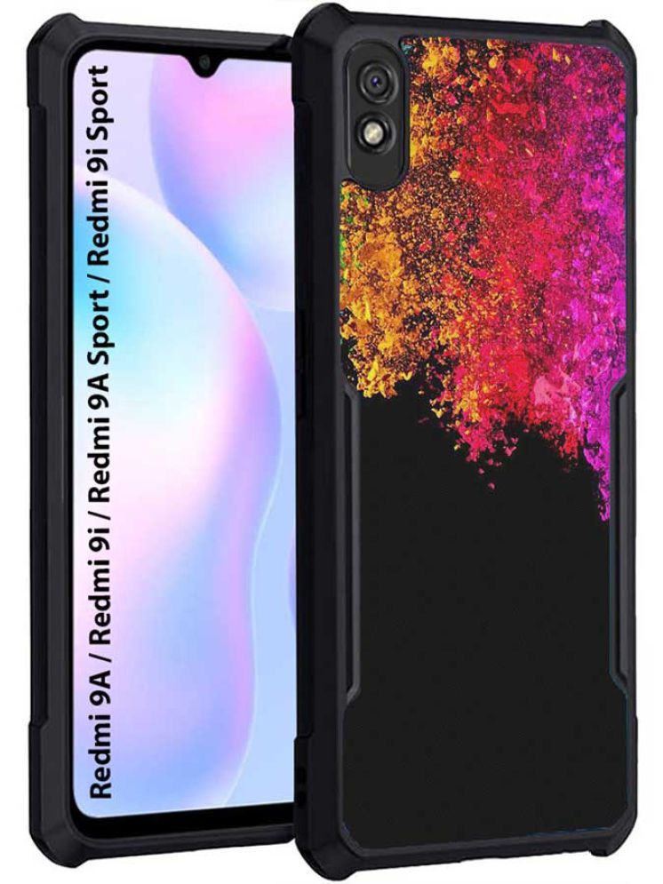     			COBERTA Multicolor Printed Back Cover Polycarbonate Compatible For Redmi 9i sport ( Pack of 1 )