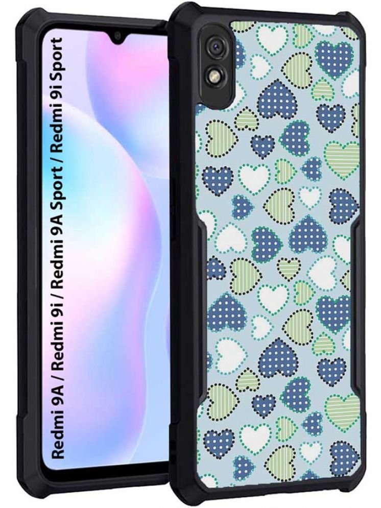     			COBERTA Multicolor Printed Back Cover Polycarbonate Compatible For Xiaomi Redmi 9A ( Pack of 1 )