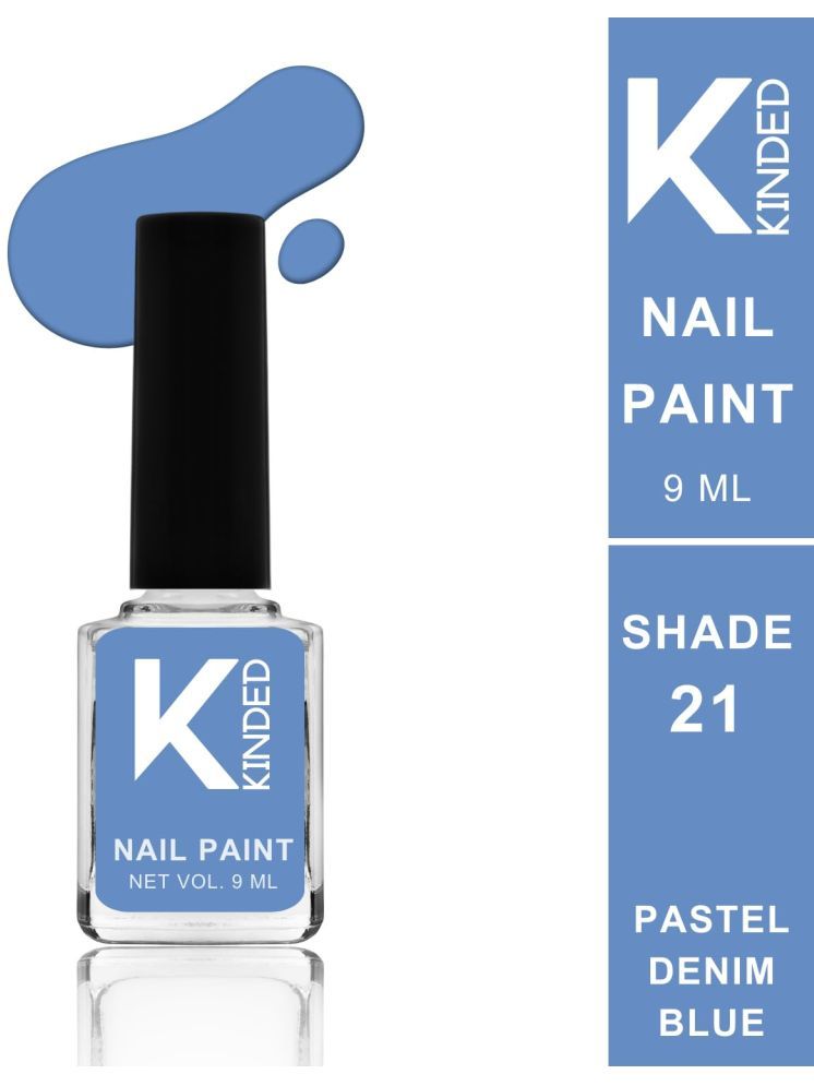     			KINDED Blue Glossy Nail Polish 9 ( Pack of 1 )