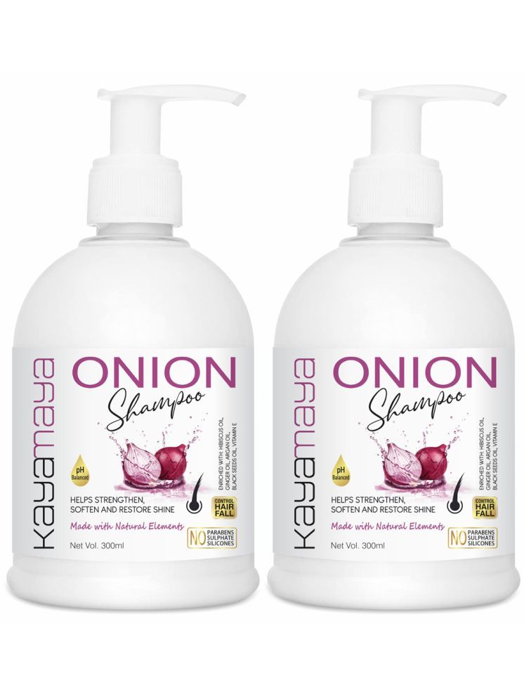     			Onion Shampoo with Vitamin E, Natural Extracts & Herbs - Pack of 2