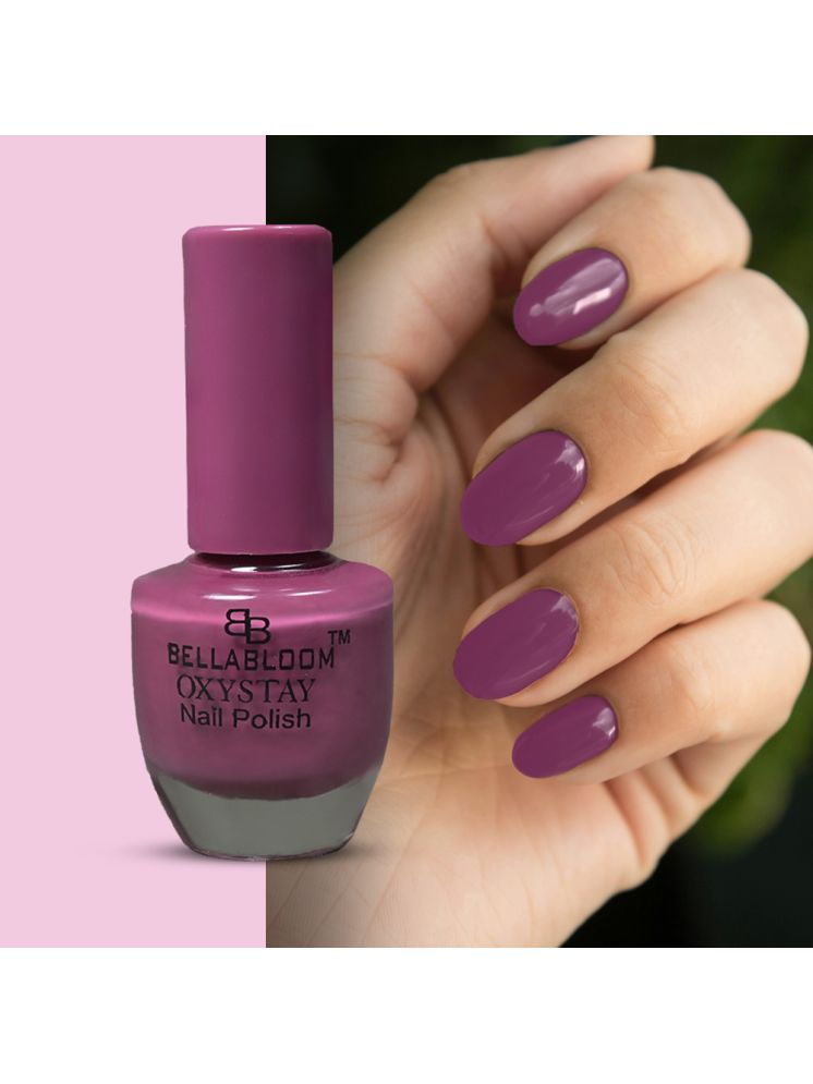     			BELLABLOOM Purple Matte Nail Polish 10 ( Pack of 1 )