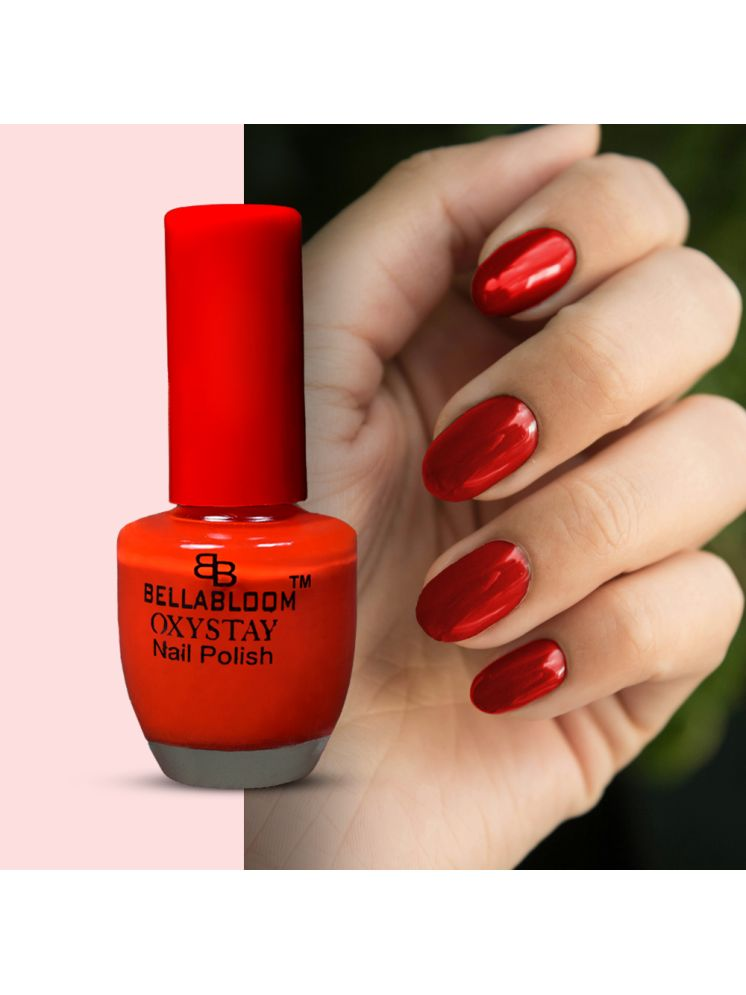     			BELLABLOOM Red Glossy Nail Polish 10 ( Pack of 1 )