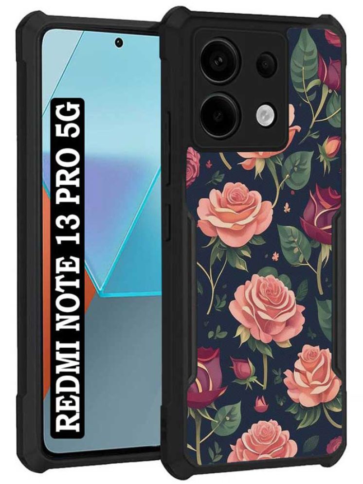     			COBERTA Multicolor Printed Back Cover Polycarbonate Compatible For Redmi Note 13 Pro 5G ( Pack of 1 )