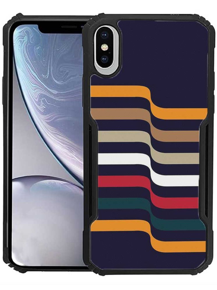     			COBERTA Multicolor Printed Back Cover Polycarbonate Compatible For Apple iPhone XS Max ( Pack of 1 )