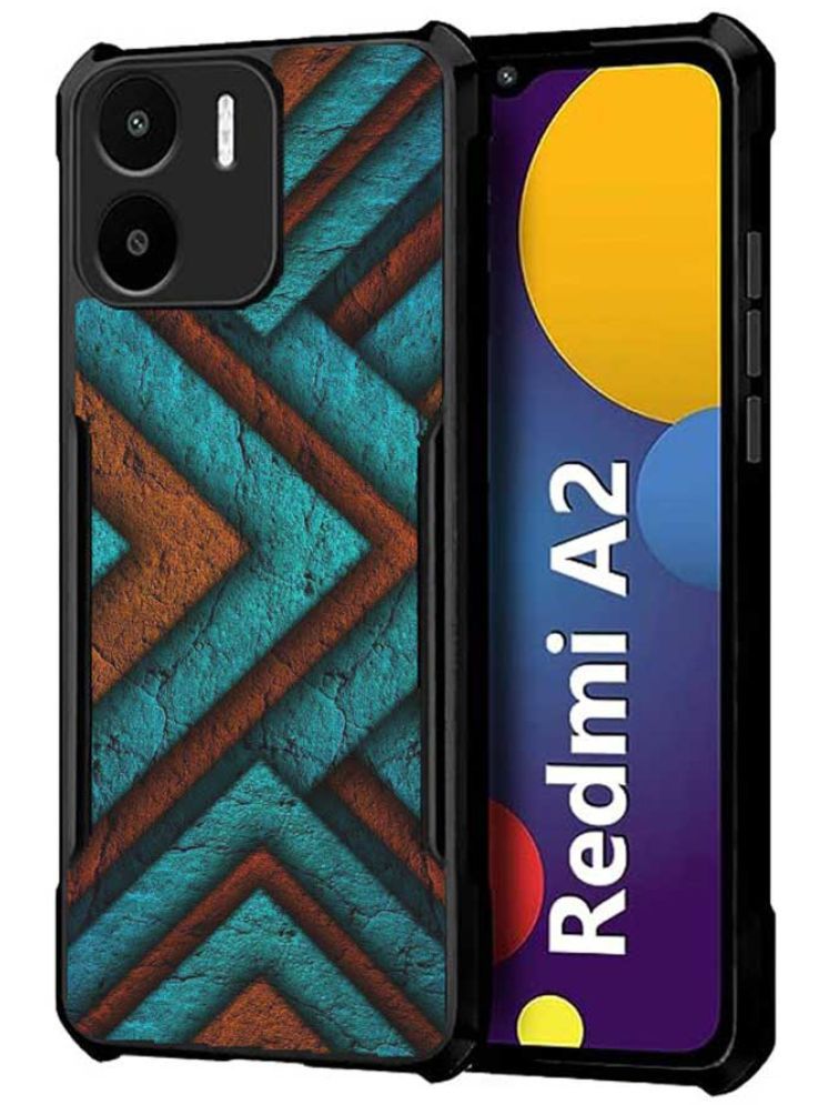     			COBERTA Multicolor Printed Back Cover Polycarbonate Compatible For Redmi A2 ( Pack of 1 )