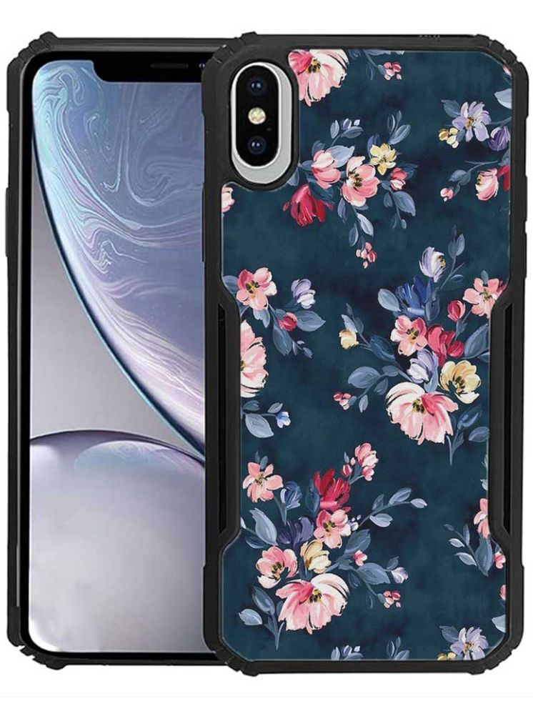     			COBERTA Multicolor Printed Back Cover Polycarbonate Compatible For Apple iPhone XS Max ( Pack of 1 )