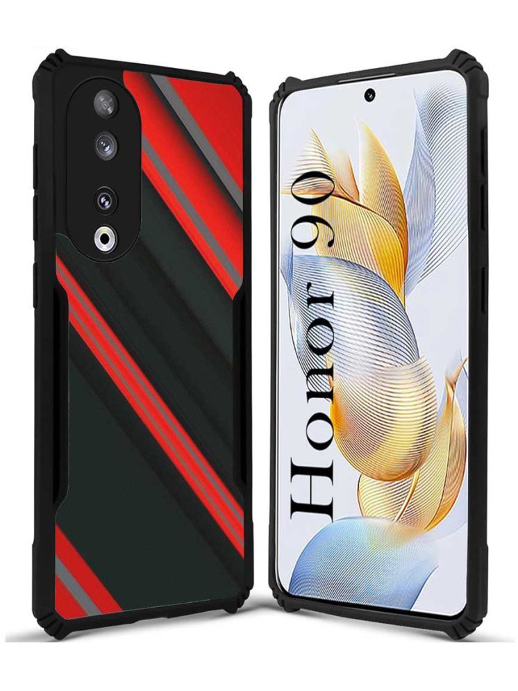     			COBERTA Multicolor Printed Back Cover Polycarbonate Compatible For Honor 90 5G ( Pack of 1 )