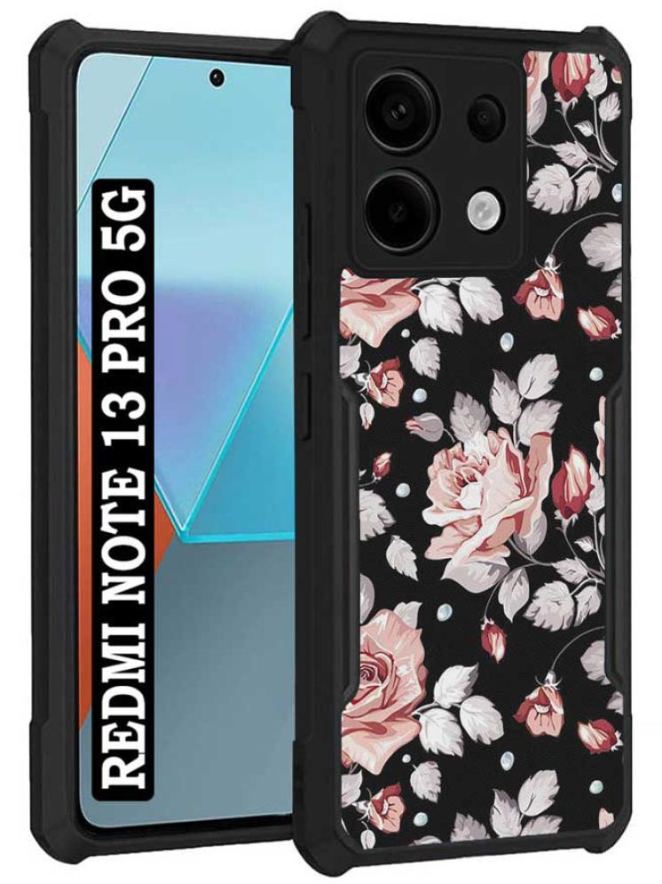     			COBERTA Multicolor Printed Back Cover Polycarbonate Compatible For Redmi Note 13 Pro 5G ( Pack of 1 )