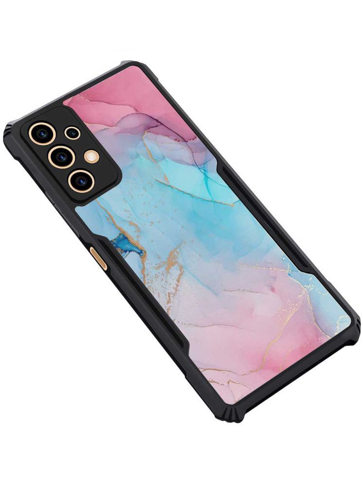     			COBERTA Multicolor Printed Back Cover Polycarbonate Compatible For Samsung galaxy M32 5G ( Pack of 1 )