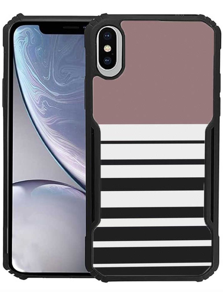     			COBERTA Multicolor Printed Back Cover Polycarbonate Compatible For Apple iPhone XS Max ( Pack of 1 )