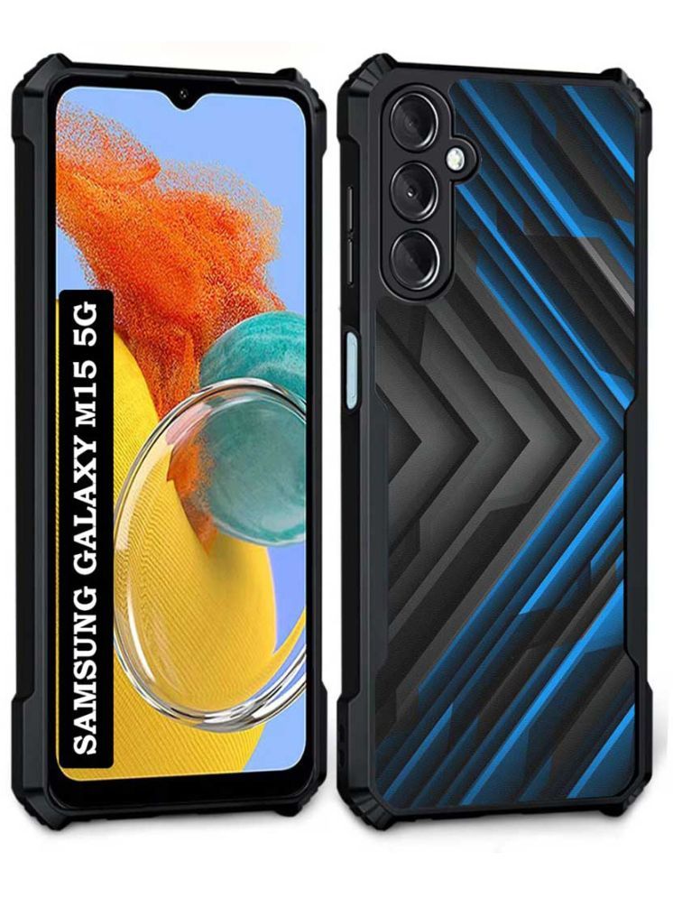     			COBERTA Multicolor Printed Back Cover Polycarbonate Compatible For Samsung Galaxy M15 5G ( Pack of 1 )