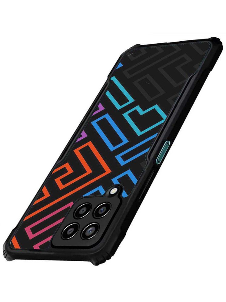     			COBERTA Multicolor Printed Back Cover Polycarbonate Compatible For Samsung Galaxy M33 5G ( Pack of 1 )