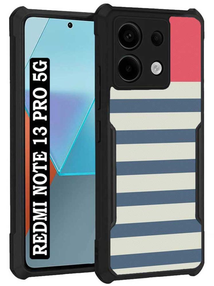     			COBERTA Multicolor Printed Back Cover Polycarbonate Compatible For Redmi Note 13 Pro 5G ( Pack of 1 )