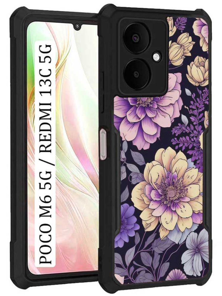     			COBERTA Multicolor Printed Back Cover Polycarbonate Compatible For Redmi 13C 5G ( Pack of 1 )