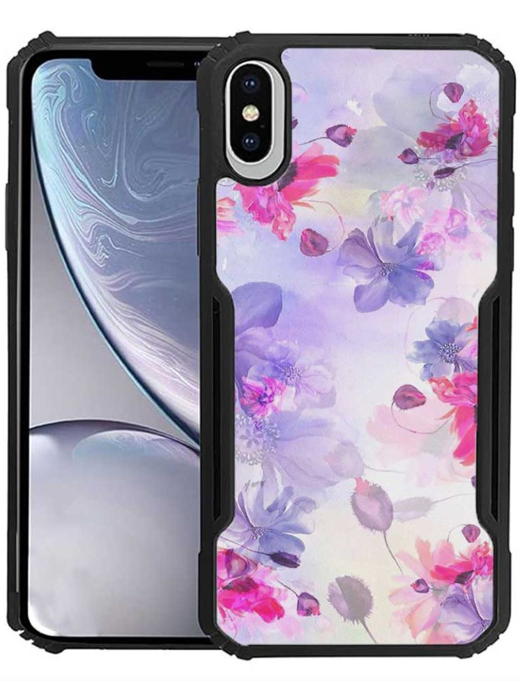     			COBERTA Multicolor Printed Back Cover Polycarbonate Compatible For Apple iPhone XS Max ( Pack of 1 )