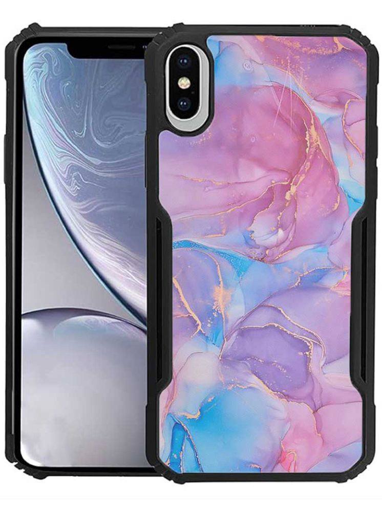     			COBERTA Multicolor Printed Back Cover Polycarbonate Compatible For Apple iPhone XS Max ( Pack of 1 )