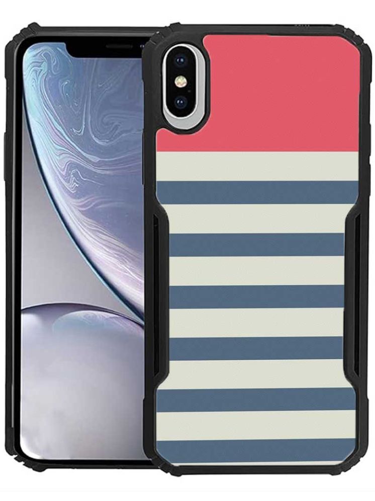     			COBERTA Multicolor Printed Back Cover Polycarbonate Compatible For Apple iPhone XS Max ( Pack of 1 )