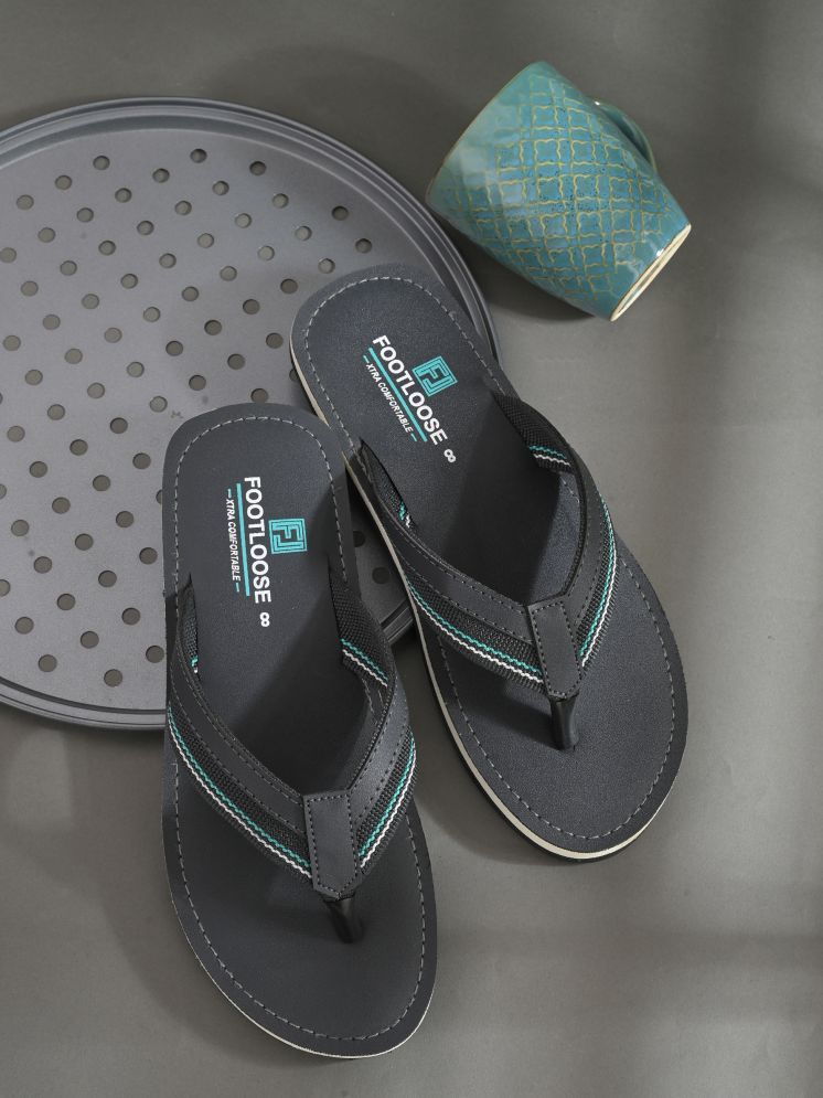     			Footloose Grey Men's Thong Flip Flop