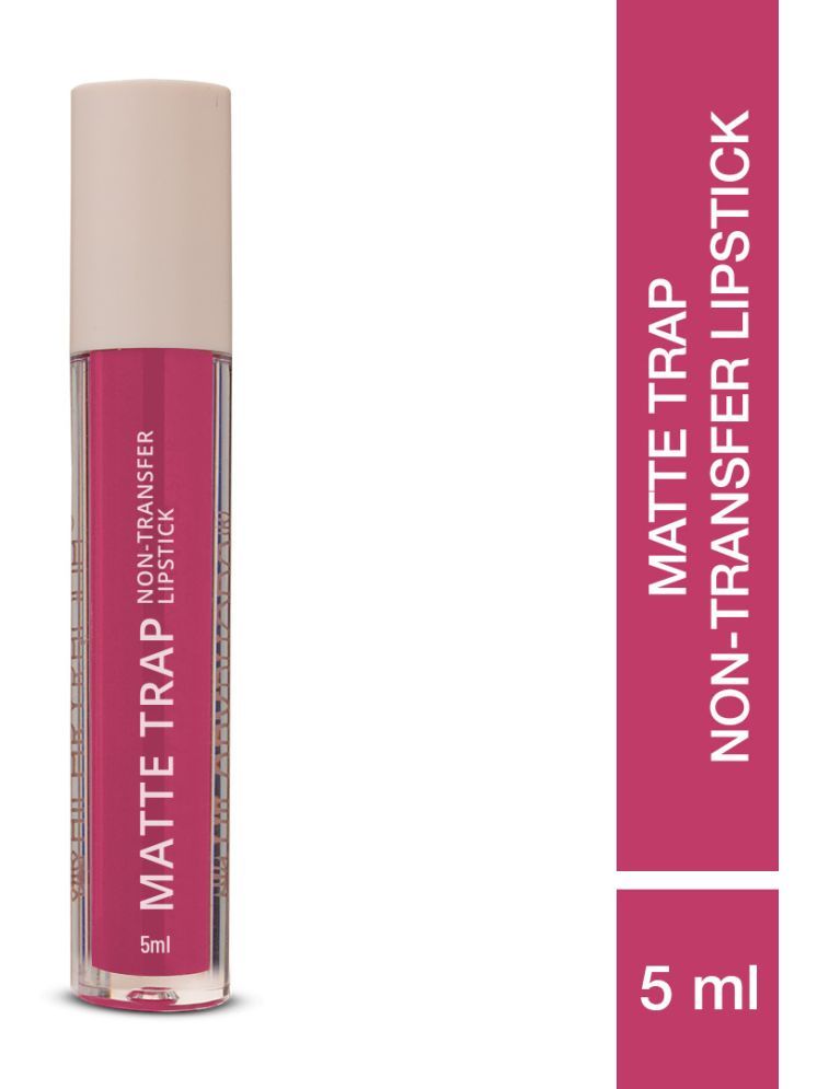     			Hilary Rhoda Matte Trap Liquid Lipstick ,Non-Transfer & Waterproof Lipstick -5ml (Stop on)