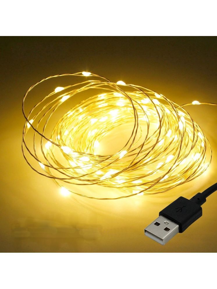     			SPARKWORLD Gold 3M Cork light ( Pack of 1 )