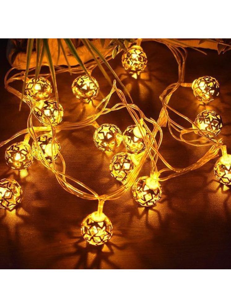     			SPARKWORLD Gold 3M String Light ( Pack of 1 )