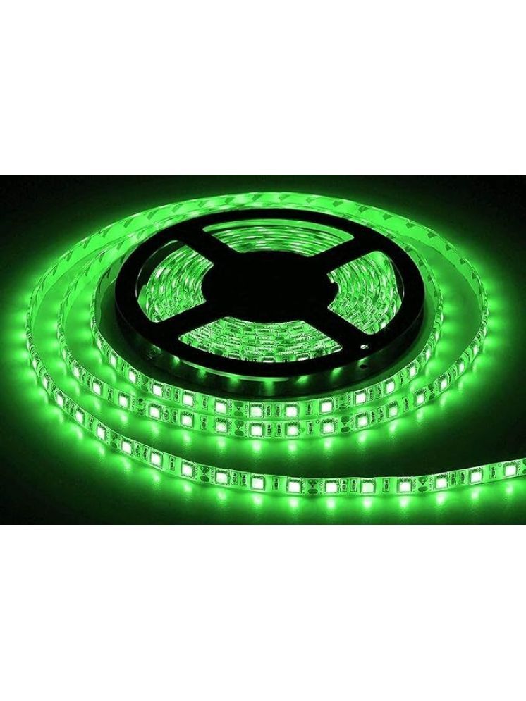     			SPARKWORLD Green 5M LED Strip ( Pack of 1 )