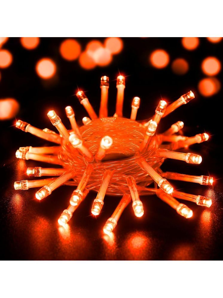     			SPARKWORLD Orange 15M String Light ( Pack of 1 )