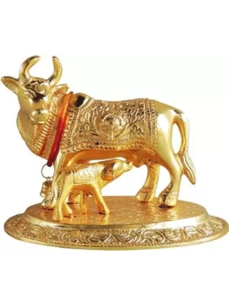     			Shri Astha Vinaya Aluminium Cow and Calf Idol ( 14.5 cm )