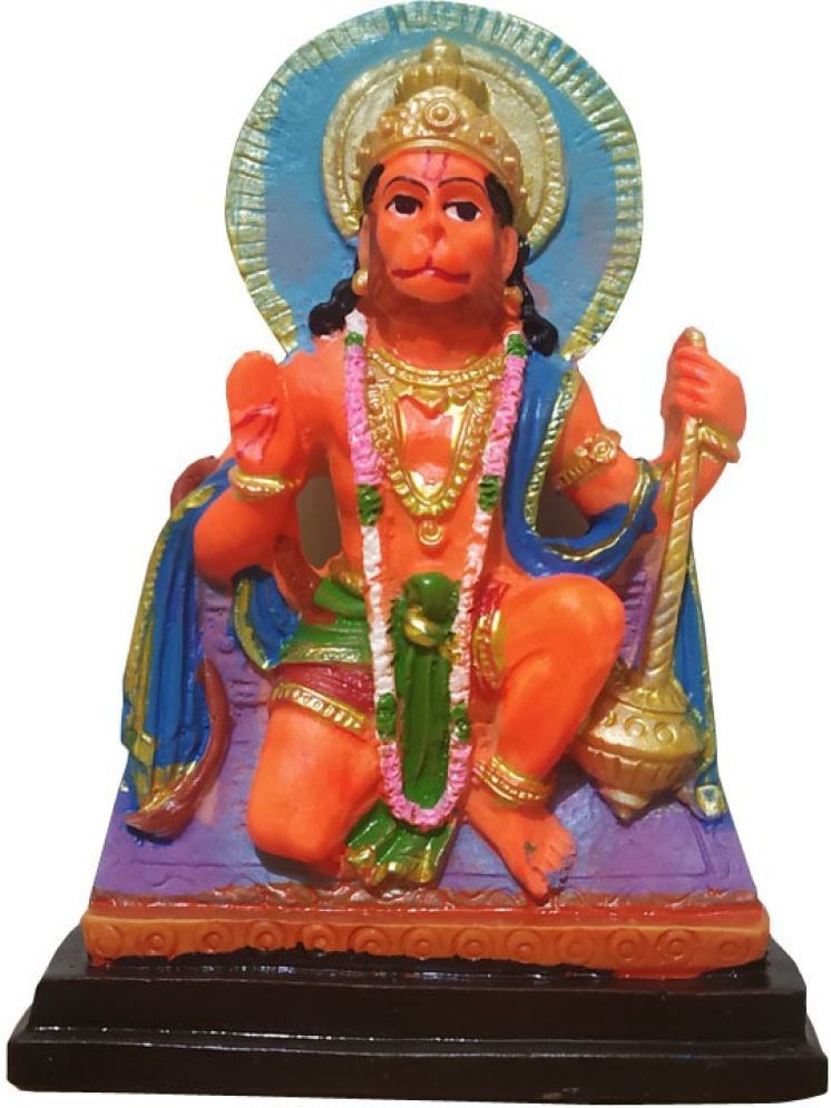     			WINSOME COLLECTION Marble Lord Hanuman Idol ( 13 cm )