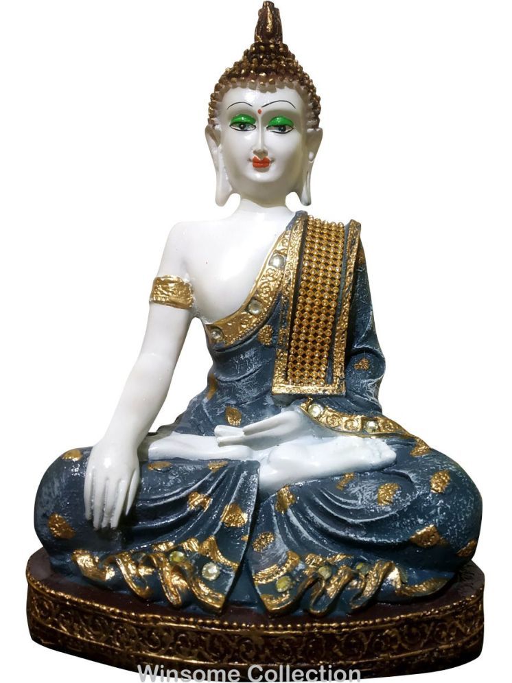     			WINSOME COLLECTION Polyresin Buddha Idol ( 17 cm )