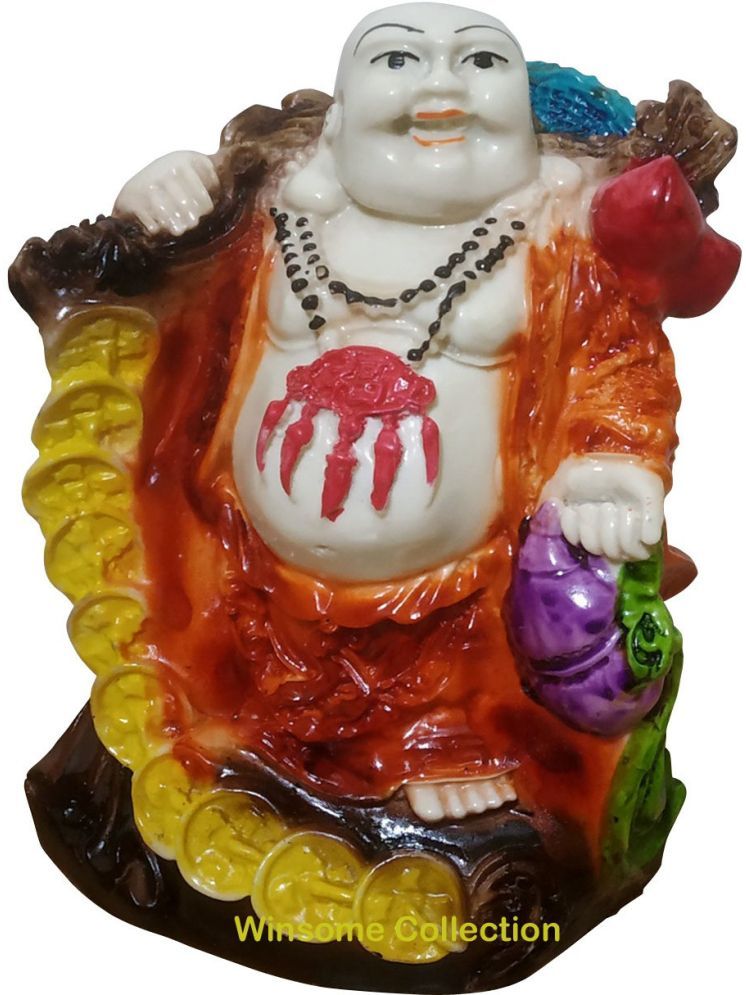     			WINSOME COLLECTION Polyresin Buddha Idol ( 12 cm )