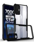 Gemesha Plain Cases Compatible For Polycarbonate Tecno Pova 3 ( )