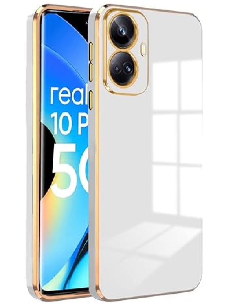     			Gemesha Plain Cases Compatible For Silicon Realme 10 pro plus 5g ( )