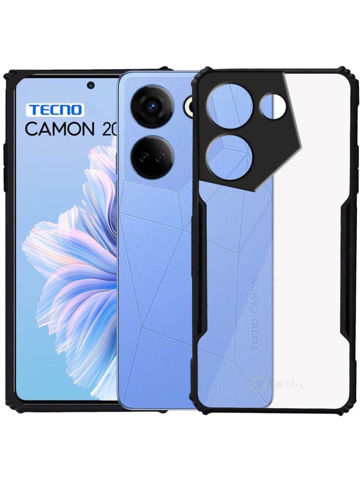     			Gemesha Plain Cases Compatible For Polycarbonate Tecno Camon 20 ( )