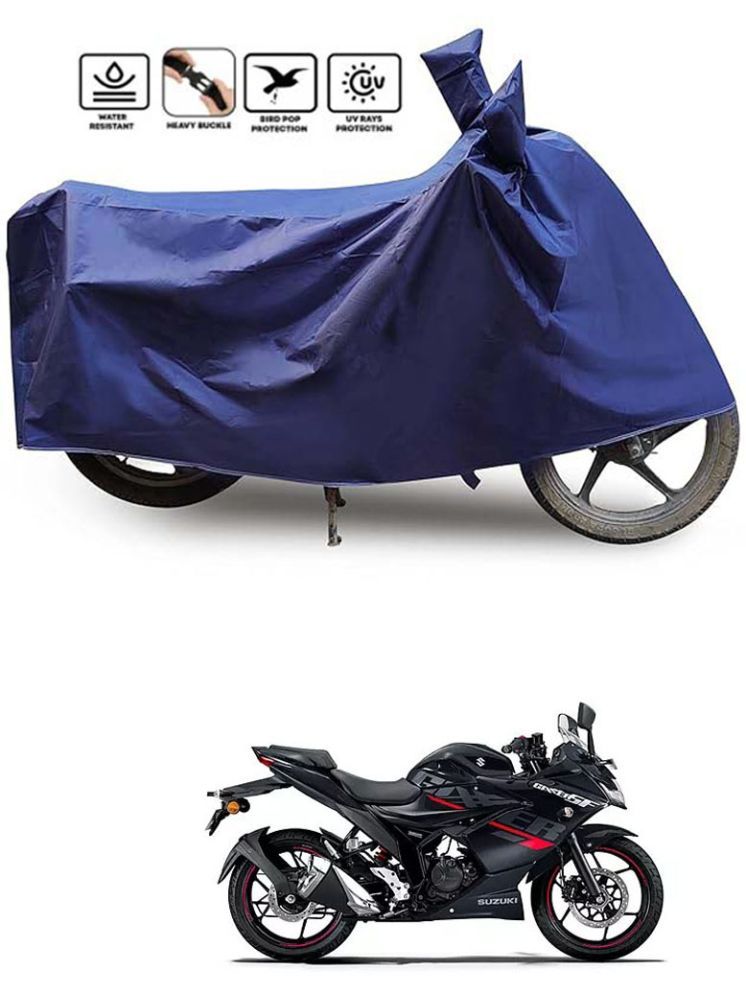     			JVG Bike Body Cover for Suzuki Gixxer SF ( Pack of 1 ) , Blue