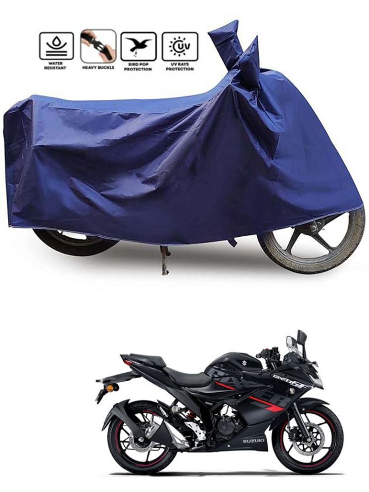     			JVG Bike Body Cover for Suzuki Gixxer ( Pack of 1 ) , Blue