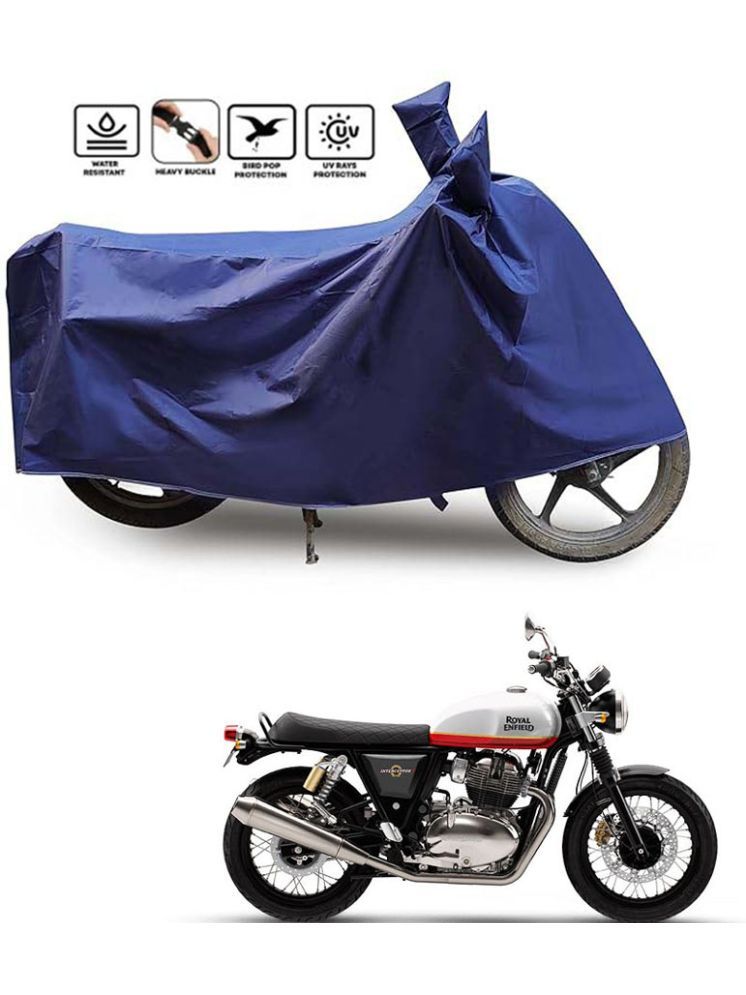     			JVG Bike Body Cover for Royal Enfield All Bike Models ( Pack of 1 ) , Blue